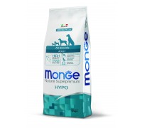 Monge Superpremium All Breeds Hypo Salmone e Tonno da kg 12 cane
